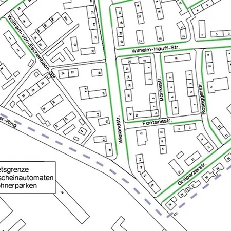 Bahnhofsnahe, Ruhige Und Sonnige 2 Zimmerwohnung Im Dichterviertel * 威斯巴登